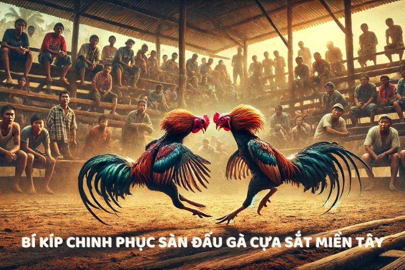 Bí kíp chinh phục sàn đấu gà cựa sắt miền Tây